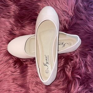 NWT! Women’s Jynx Betty-C Peach Ballet Flats